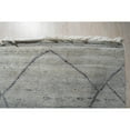 thumbnail image 3 of EORC DO24SL12X15 Hand-Knotted Wool Moroccan  Rug, 12' x 15', Silver Area Rug, 3 of 5