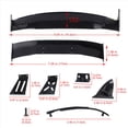 thumbnail image 4 of 4X para Traseras de Coche de Deriva de Carreras 1/10 RC Ala del AleróN del Cuerpo del Camino de la Deriva Accesorios de Piezas Universales, 4 of 5