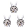 thumbnail image 1 of relayinert Cute Rabbit Deer Shaped Alarm Clock for Bedroom Nordic Style Playful and Endearing Blue Rabbit 3Set, 1 of 6