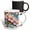 Multicolor, variant on 3drose, Peach Blossom Artsy Painting, 15oz Mug