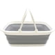 thumbnail image 2 of Tina plegable con asa - cesta de picnic portátil para exteriores - bolsa de compras plegable - contenedor de almacenamiento que ahorra espacio Adepaton HFP-0144, 2 of 8