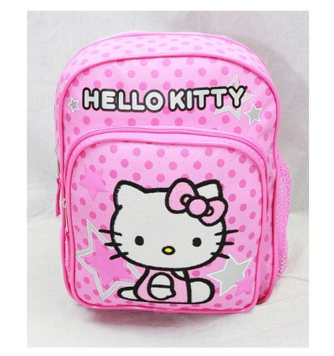 Mini Backpack - Hello Kitty - Pink Stars & Dot New School Bag Book ...