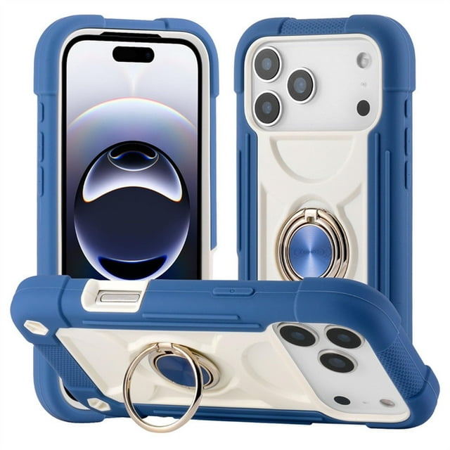 Étui pour IPhone 17 Pro Max/17 Pro/17 Air/17, Étui Super Mince avec Support de Protection Résistant aux Rayures pour Appareil Photo
