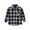 Grey, variant on XEGLSBU Boys Long Sleeve Shirts Size 10 Kids Flannel Tops Plaid Long Sleeve Lapel Button down Shacket Baby Boys Girls Shirt Top Outwear Green Size 18-24 Months
