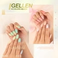 thumbnail image 3 of Gellen Gel Nail Polish Kit, 16 Colors Gel Polish Macaroon Colors Soak off Nail Gel Polish Set with Top and Base Coat, UV Nail Gel DIY Salon Nail Art Valentine Gift for Women, 3 of 10