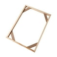 thumbnail image 3 of DIY Frame for Canvas Paintings Wooden Frame for Posters and Prints Picture Decor, 3 of 9