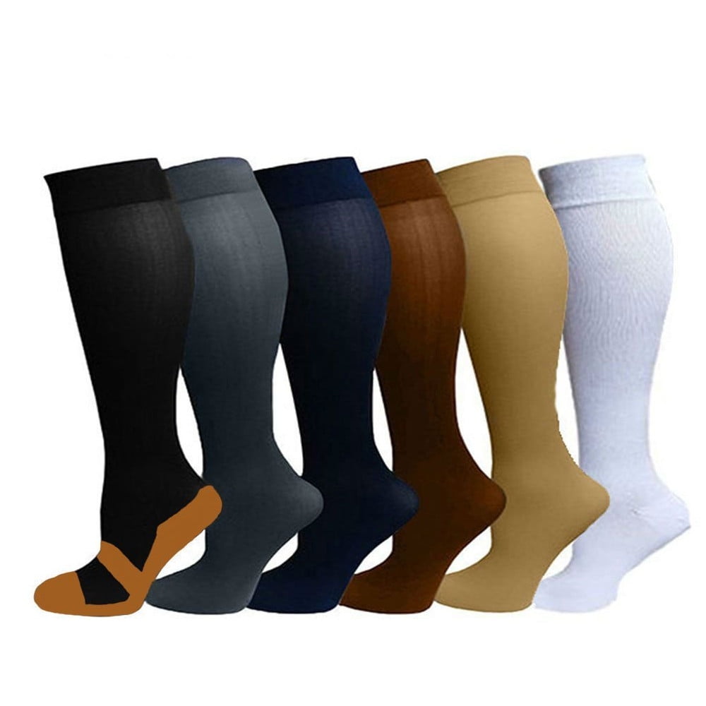 Unisex Assorted Compression Sock For Edema, Diabetic, Varicose Veins
