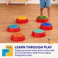 thumbnail image 4 of Battat Hop Spots 6 PCS Sensory Stepping Stones for Kids, Active Playset for 3 Years +, 4 of 11