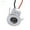 Pure White Light, variant on Huanledash 1W LED Mini Spotlight 15mm Cutout Recessed Lighting DC12V IP65 Ceiling Light