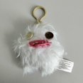 thumbnail image 1 of Big Tooth Cute Tooth Monster Pendant, Funk Tooth Treasure, Ugly Cute Monster Doll, Plush Keychain, 1 of 5