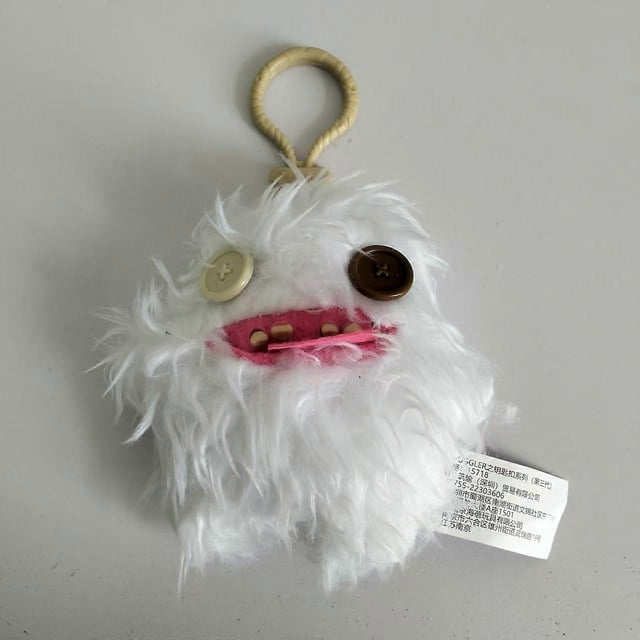 Big Tooth Cute Tooth Monster Pendant, Funk Tooth Treasure, Ugly Cute Monster Doll, Plush Keychain