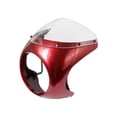 thumbnail image 2 of Headlight Fairing Screen, Motorcycle Windshield Frame Protect Replacement Accessories Universal Cowl Deflector for Motorcycle Red, 2 of 8