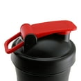 thumbnail image 5 of 5% Nutrition Rich Piana Gym Protein Shaker Bottle | Fits Most Cup Holders | Leak-Proof | Measurement Line | BPA-Free Plastic | Internal Mixer 20oz | Black Red, 5 of 6
