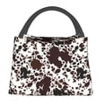 thumbnail image 1 of Disketp Cow Skin Bolsa Térmica Estampada, Bolsa Térmica Aislante para Almuerzo, Playa y Campamento, 1 of 6