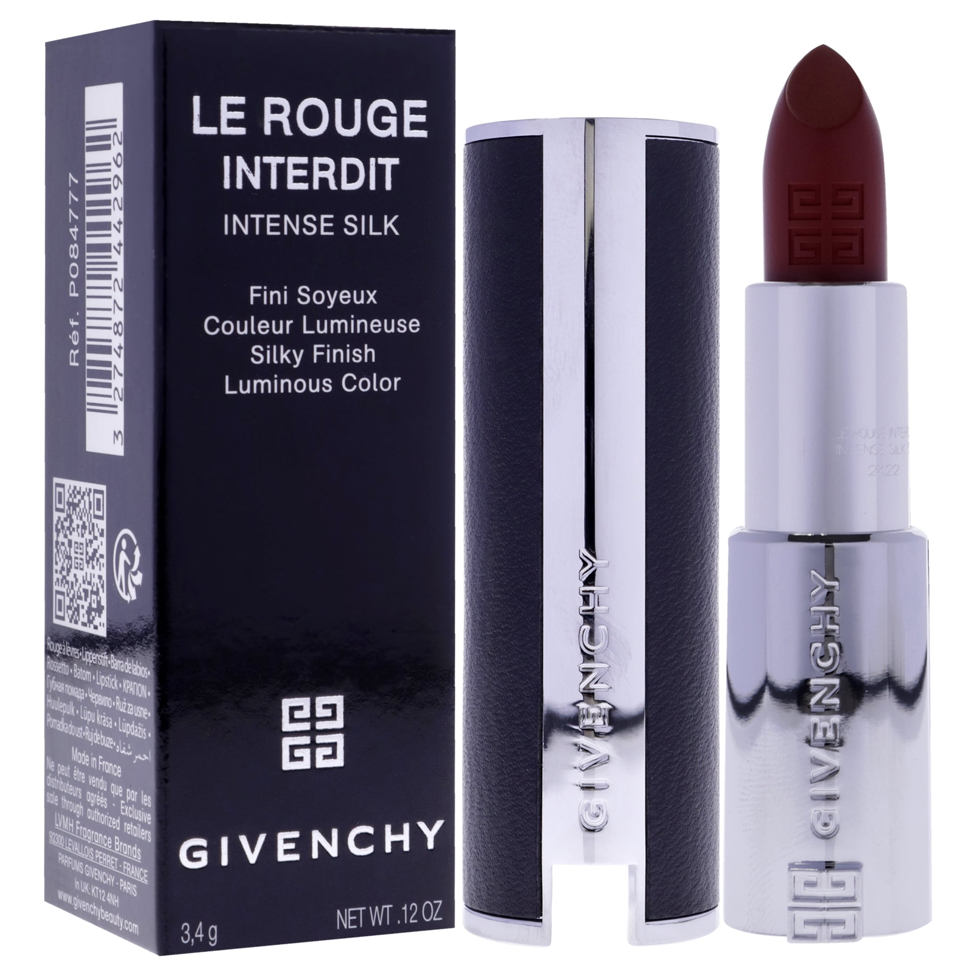 Givenchy Le Rouge Interdit Intense Silk Lipstick - 37 Rouge Graine , 0.12 oz Lipstick