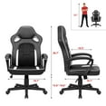 VINEEGO Gaming Chair HighBack PU Leather Office Chair Adjustable