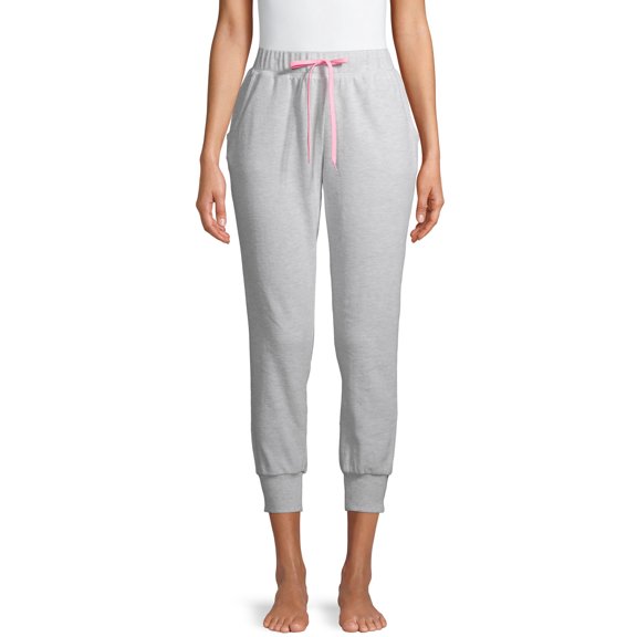 Secret Treasures Women's and Women's Plus Beach Fleece Cuffed Joggers
