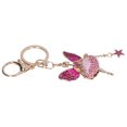 thumbnail image 5 of Emoshayoga Keychain Pendants Llavero de Metal con Forma de Ángel Lindo de Rhinestone para Coche y BolsaRosa Claro, Rosa Oscuro, 5 of 5