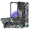 thumbnail image 1 of Military Camouflage Armor Case Compatible Samsung Galaxy S23 Ultra/s23 Plus/s23 With Built-in Magnetic Kickstand, 1 of 3