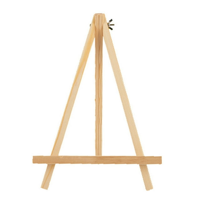 CSChome Lightweight Foldable Easel Portable Wooden Tripod Easel - Adjustable Inclination, Lightweight Foldable for Beginners, Board Rack for Painting Sketching