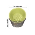 thumbnail image 3 of Uscallm Kitchen Organizer Basket, Plastic Food Safe Vegetable Drainer, Space Saving Storage Container for Utensils, Easy Clean Multi-Purpose Kitchenware, 3 of 6