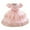 PK2, variant on Gubotare Toddler Flower Girl Dress Toddler Baby Girl Tutu Tulle Dress Puff Sleeve Fluffy Cute Party Sundress (Rose Gold,Size 12-18 Months)