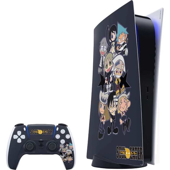 Skinit Soul Eater Characters PS5 Bundle Skin