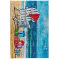 thumbnail image 2 of Addison Rugs Dream Shag Premium Machine Washable Transitional Beach Blue Rectangle Rug, 8' x 10', 2 of 8