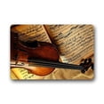 thumbnail image 1 of RYLABLUE Tapis de Sol Violon Tapis de Sol Extérieur/intérieur Taille 23.6x15.7 Pouces, 1 of 1