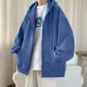 thumbnail image 5 of Sudadera Simple Con Capucha, De Felpa, Color Liso, Unisex, 5 of 5