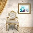 thumbnail image 3 of Combs, Joyce 14x12 Gold Ornate Wood Framed with Double Matting Museum Art Print Titled - Ice Crystals II, 3 of 4