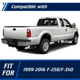 thumbnail image 5 of Rear Bumper for 1999-2016 F-250/F-350,Heavy Duty Steel Rear Bumper with Pod Light,Built-in Antiskid Steps,101 style, 5 of 10