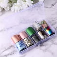 thumbnail image 2 of Nail Art Decals Colorful Nail Foil Transfer Stickers for Women 10 Rolls Set, 2 of 5