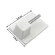 thumbnail image 2 of Self Adhesive Hooks,10 Packs Plastic Sticky End Window Hook for Net Curtain Rods, 2 of 5