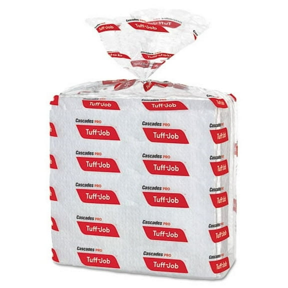 Tuff-Job S300 Airlaid Wipers, 12 X 13, White, 50/pack, 16/carton | Bundle of 2