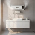 thumbnail image 4 of Lazsy Heater and Air Conditioners 2-in-1 Wall-Installed Heater Chilling Unit PTC Fast Heating Portable Mini Cooling Unit for Bedroom, Washroom, Us 110V, 4 of 10