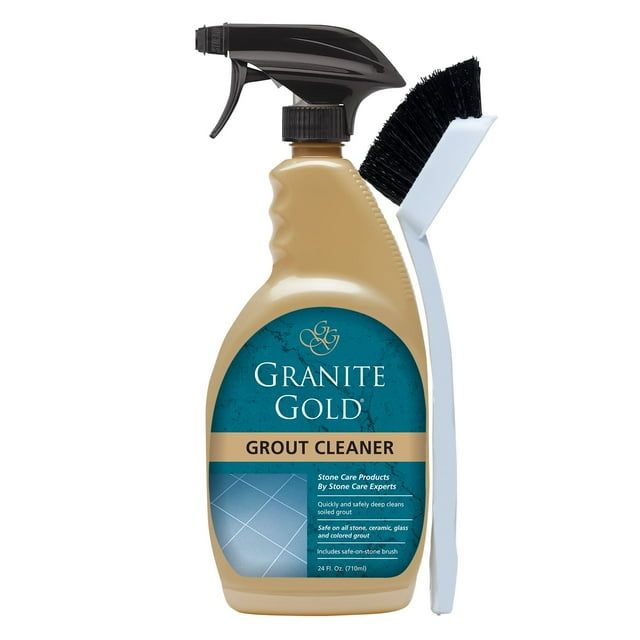 Limpiador de lechada Granite Gold en aerosol con brocha, 710 ml