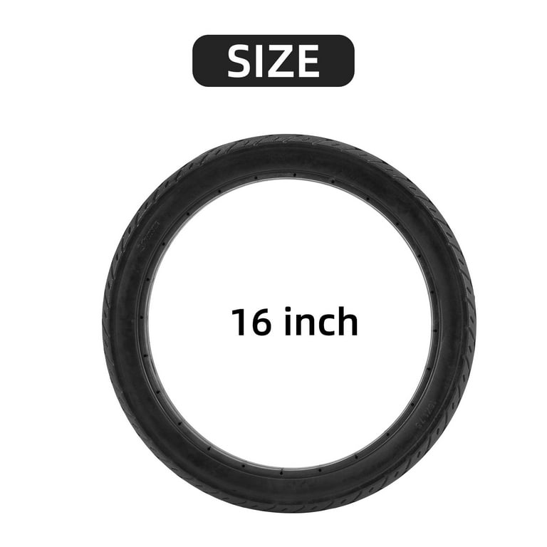 16 Inch 16 x 1.75 Bicycle Solid Tires Bicycle Bike Tires 16 x 1.75
