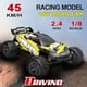 thumbnail image 3 of Carro de control remoto Camión todoterreno Remote Control Coche de alta velocidad 45 km / h 1/8 2.4GHz Coche de carreras RTR Juguete para niños Niños Abanopi Carro de control remoto, 3 of 7