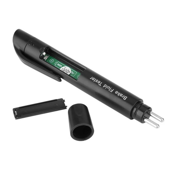 Qiilu Digital Brake Fluid Tester Oil Quality Check Pen W/ 5 LED Lights for DOT3 / DOT4 / DOT5, Oil Quality Check Pen, Car Diagnostic Pen