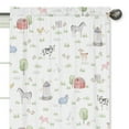 thumbnail image 4 of Farm Animals Semi-Sheer Rod Pocket Curtain Panels (Set of 2) by Sweet Jojo Designs, 4 of 6