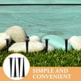 thumbnail image 4 of Greenadscape 4Ud Soportes Para Luces Solares Negros De Metal Con Resistente Para Exterior, 4 of 8