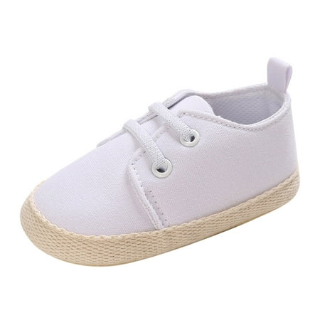 

kpoplk Baby First Walking Shoes Children And Infants Toddler Shoes Spring And Autumn Boys And Girls Toddler Slippers Girl(White)