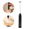 thumbnail image 5 of Handheld Milk Frother Wand for Coffee Electric Egg Beater Triple Speed Adjustment Rechargeable Drink Mixer for Home Baking Whisking Cream Frothing Milk, 5 of 7
