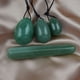 thumbnail image 2 of Polvo de cristal, huevo de jade, amatista, huevo, Bola de masaje de cristal, palo de masaje de jade, juego de 4 piezas artesanales, 2 of 5