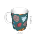 thumbnail image 2 of Disketp cute Skull organ Large Coffee Mug with Handle Tea Cup Novelty Coffee Cup for Men Women Office Work, 2 of 6