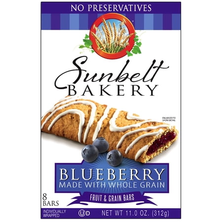 Sunbelt Bakery Blueberry Granola Bars (3-Boxes) - Walmart.com