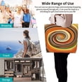 thumbnail image 4 of Yiaed Colorful Swirl Print Handbag for Women Tote Purse Shoulder Bag Large Fashion Hobo Purse Handbag Shopping Tote, 4 of 5