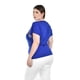 thumbnail image 3 of Blusa casual con lentejuelas Roman Fashion /Tallas Extras, 4047 (Azul rey) azul 40, 3 of 6