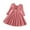 Pink, variant on Zwiiyzr Toddler Girls Velvet Christmas Clothes Flare Big Bowknot Cut Out Dress Princess Dress 3-8 Years Old Pink